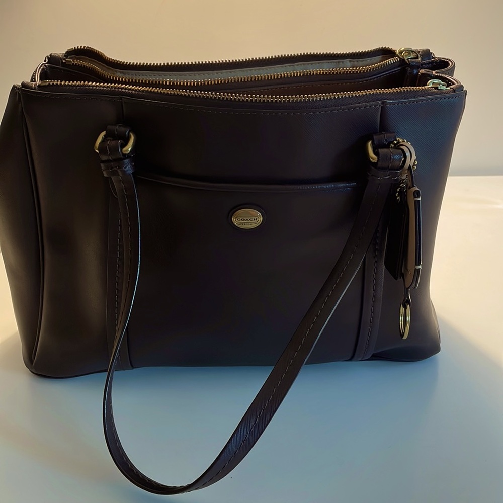 Coach Brown Tote Bag